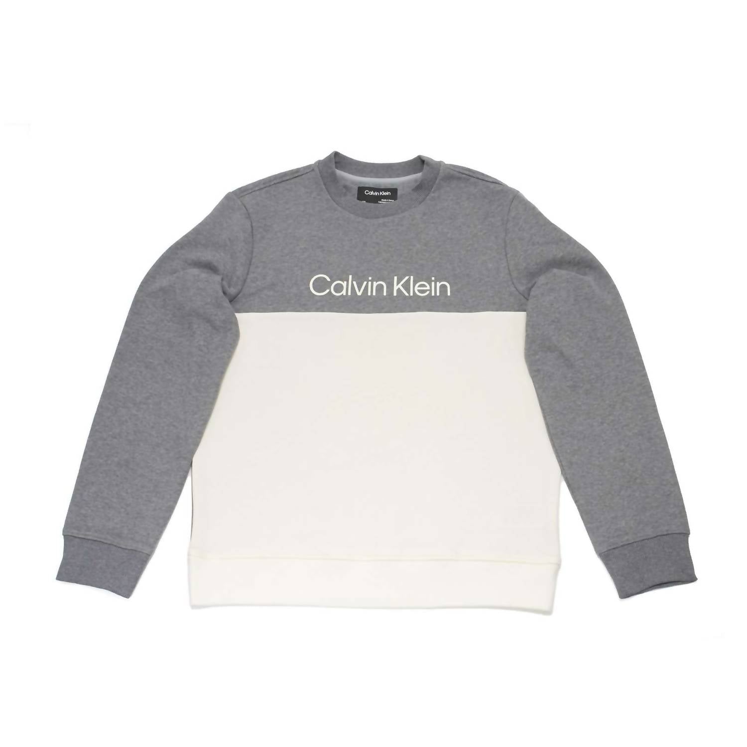 Calvin Klein - Men's Color Block Crewneck Sweatshirt