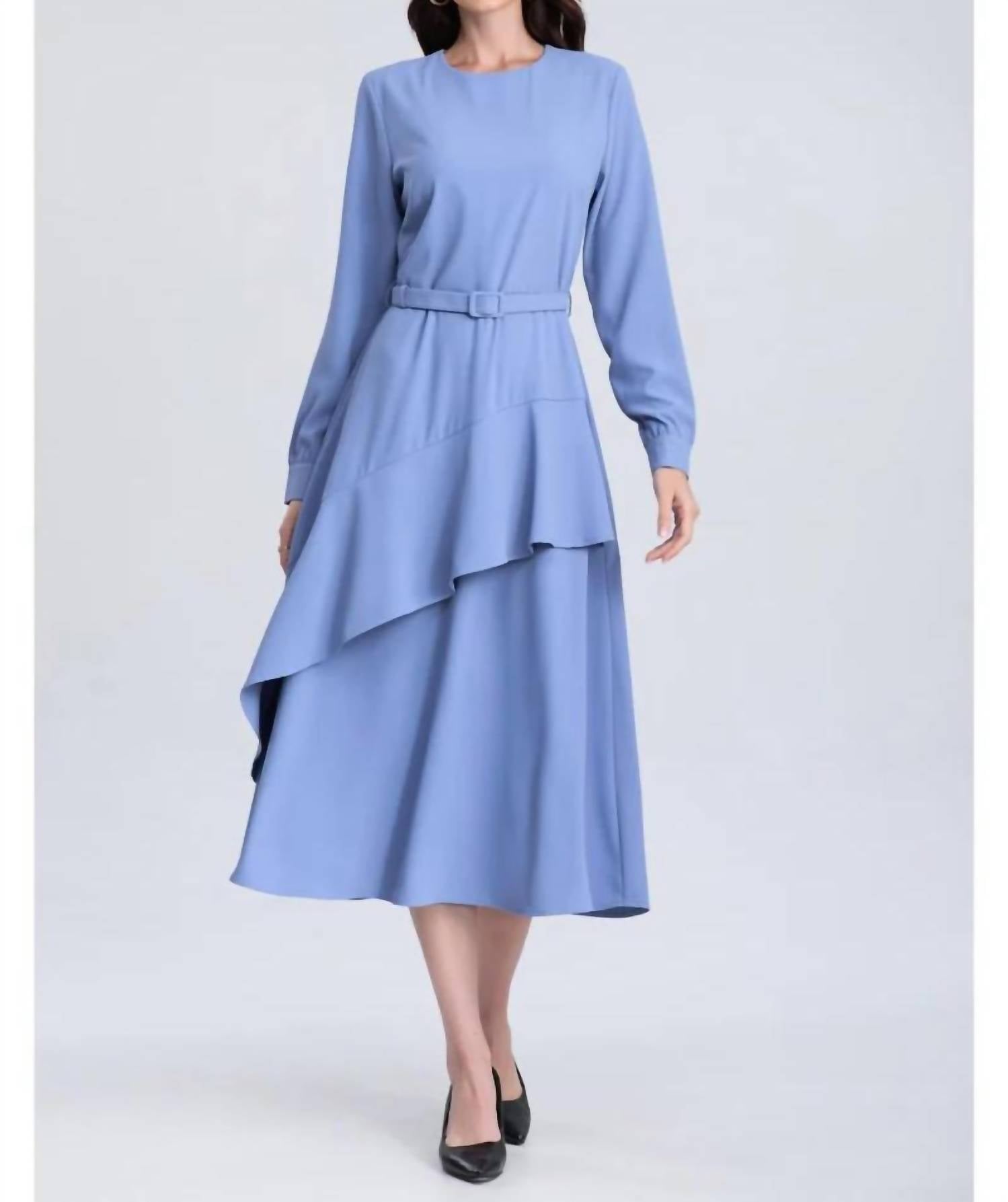 Miss Finch Nyc - Skyline Ascent Midi Dress