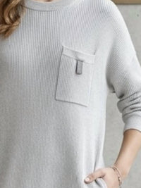 Brunello Cucinelli - Ribbed Knit Cotton Sweater Dress
