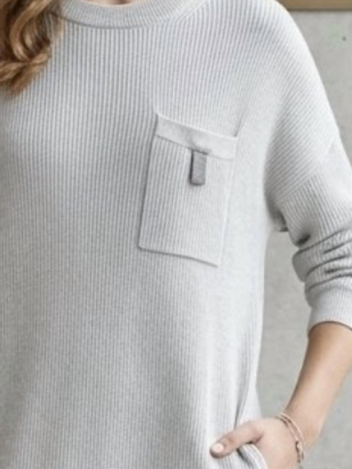 Brunello Cucinelli - Ribbed Knit Cotton Sweater Dress