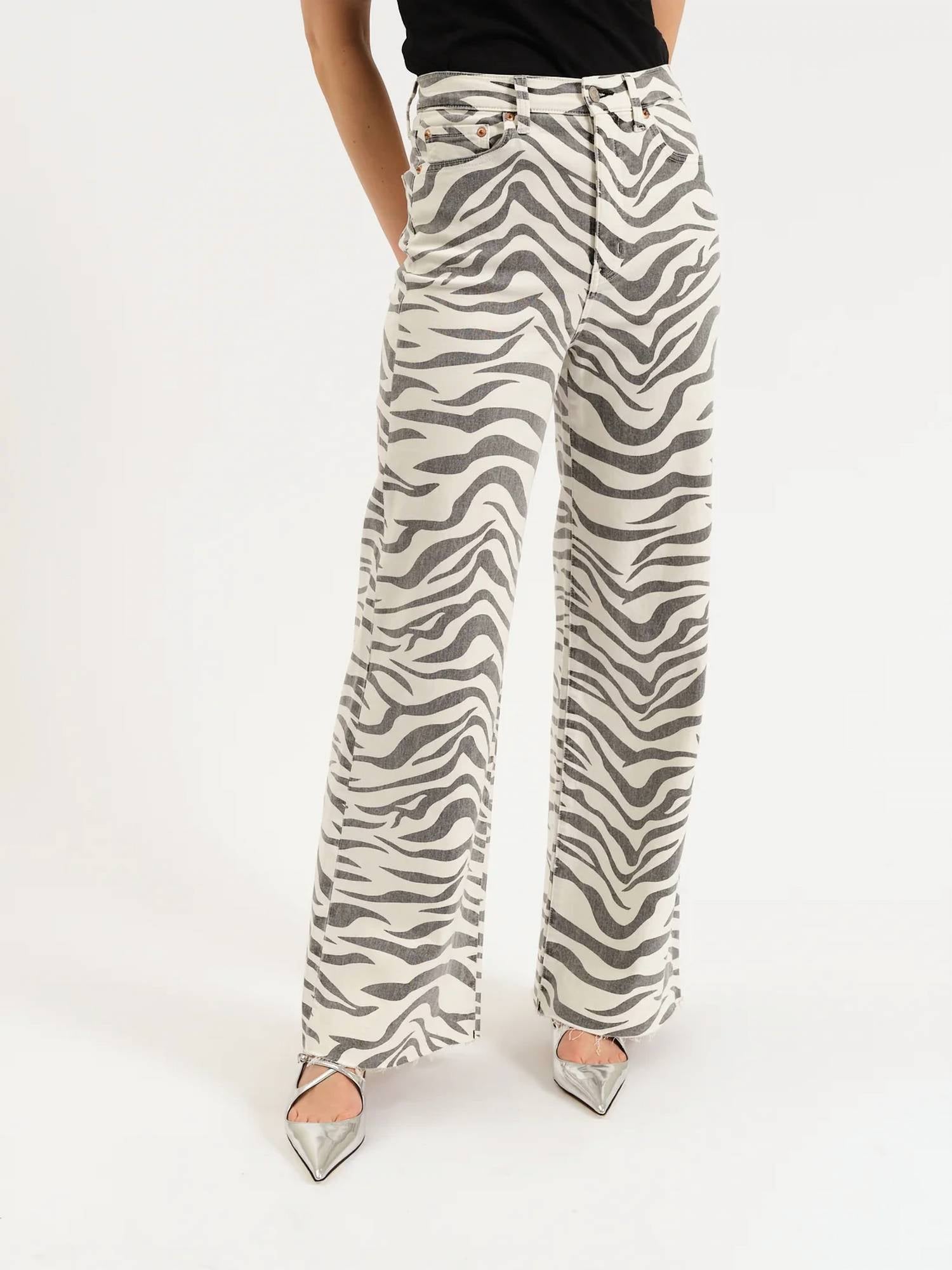 Daze - Far Out High Rise Wide Leg Jeans