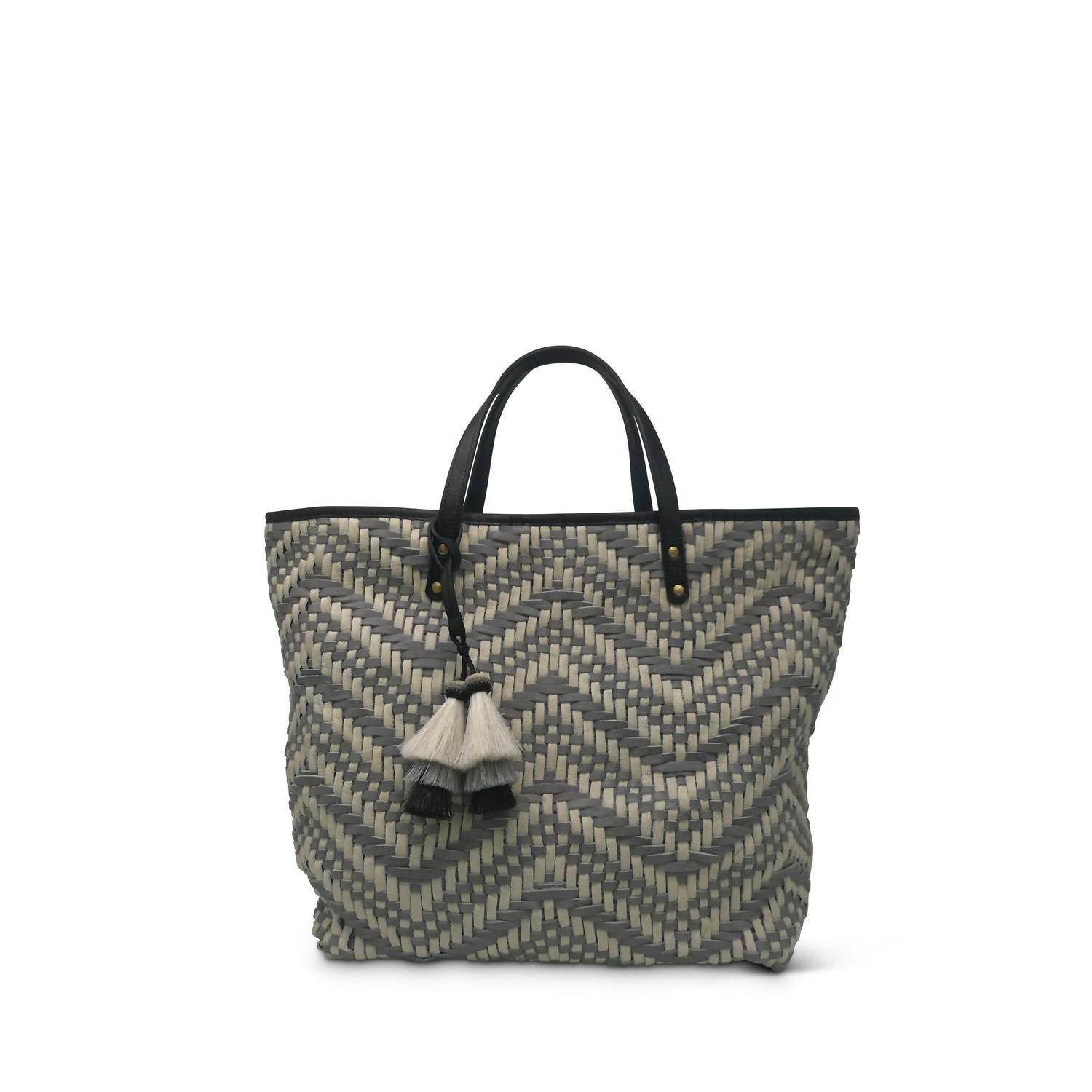 KEMPTON & Co. Women's Tresco Small Tote Bag in chalk smoke - women's bag