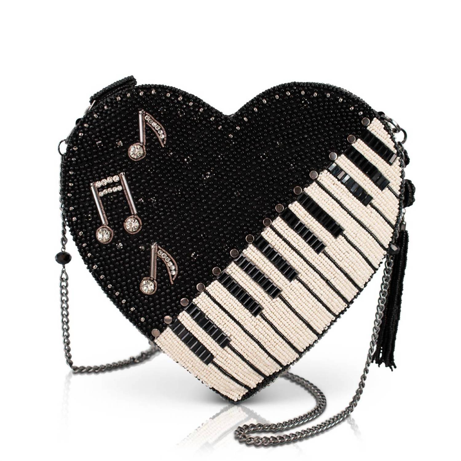 Mary Frances - Women's Heart Beat Crossbody Handbag