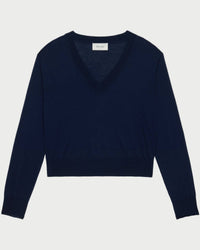 We-Ar4 - Flapper Knit V-neck Sweater