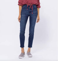 Judy Blue - Relaxed Fit Mineral Washed Jeans