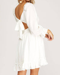 Tiered Mini Dress