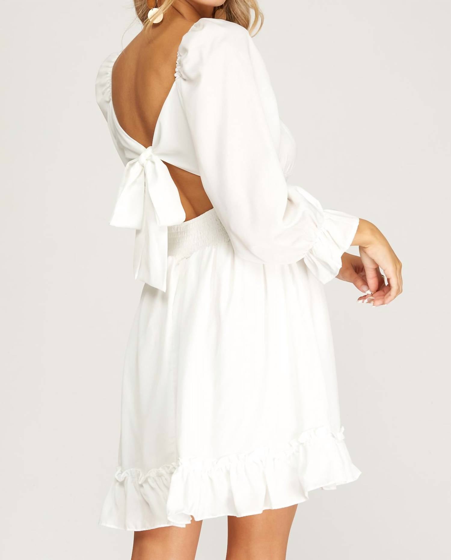 Tiered Mini Dress