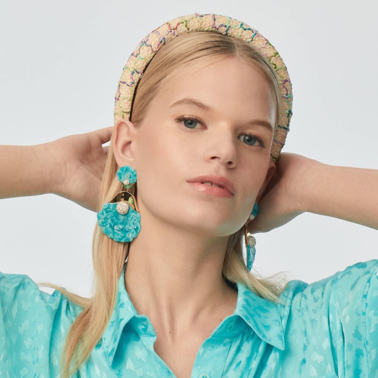 Lele Sadoughi - Women's Raffia Alice Headband