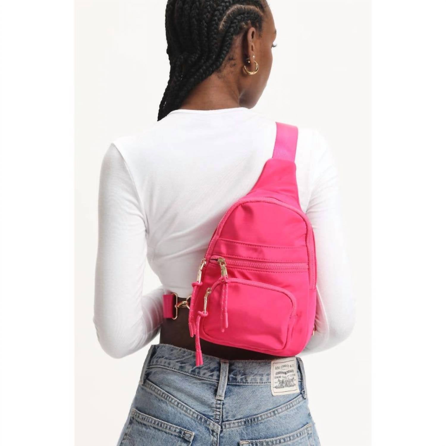 Urban Expressions - Women's Sid Nylon Sling Backpack