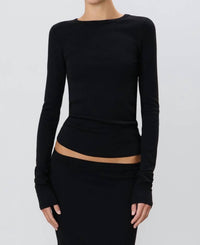Eterne - Long Sleeve Fitted Top