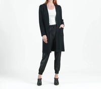 Clara Sunwoo - Chunky Ribbed Pocket Sweater Cardigan