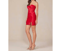 Nox Anabel - Everly Strapless Fitted Homecoming Dress