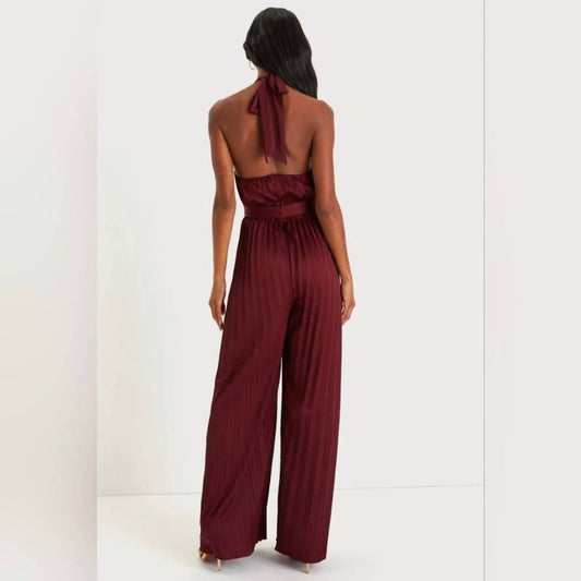 Lulus - Women's Confident Impression Jumpsuit