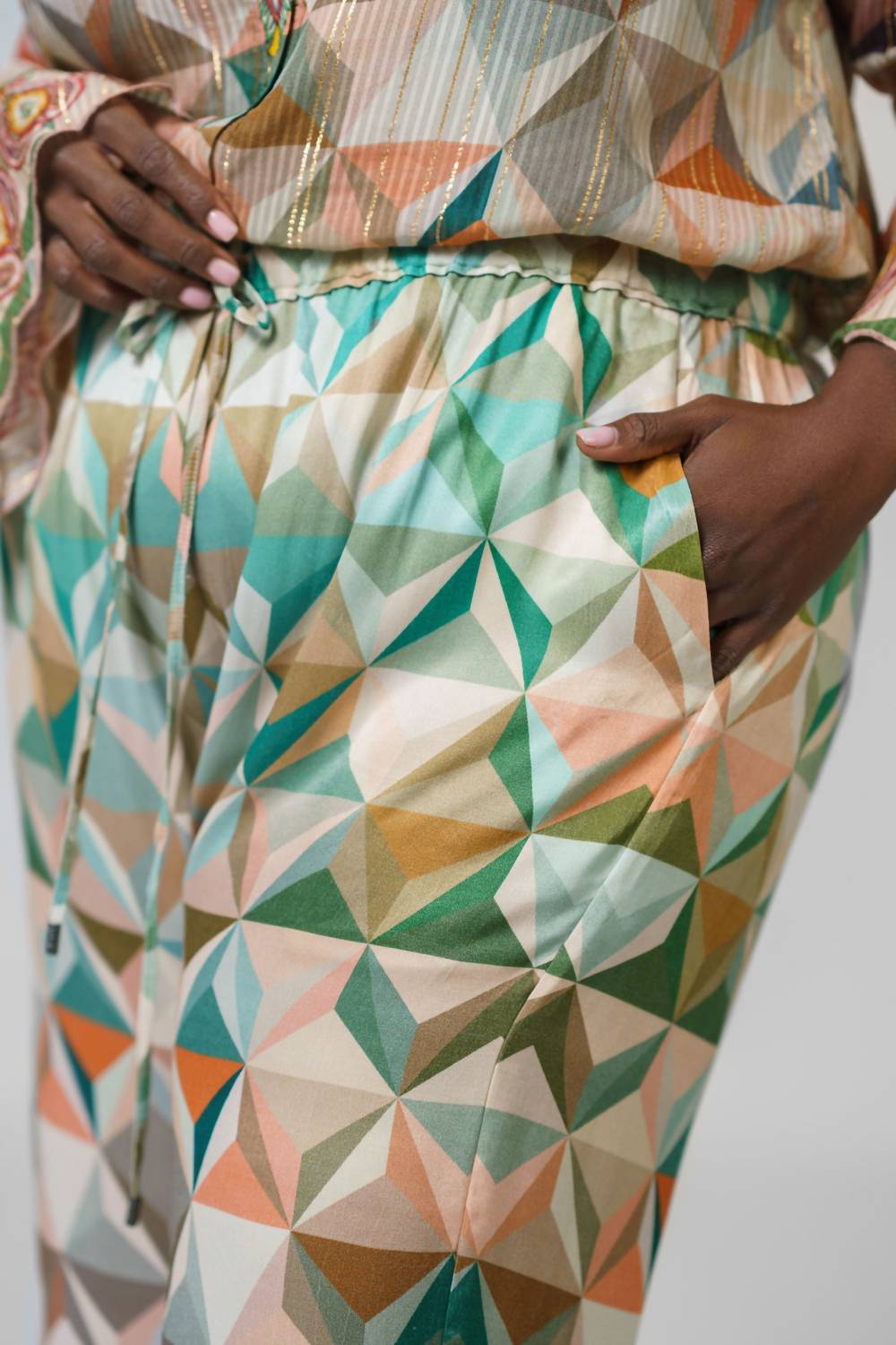 -Bl^Nk- - Klara Wide Leg Pants - Plus