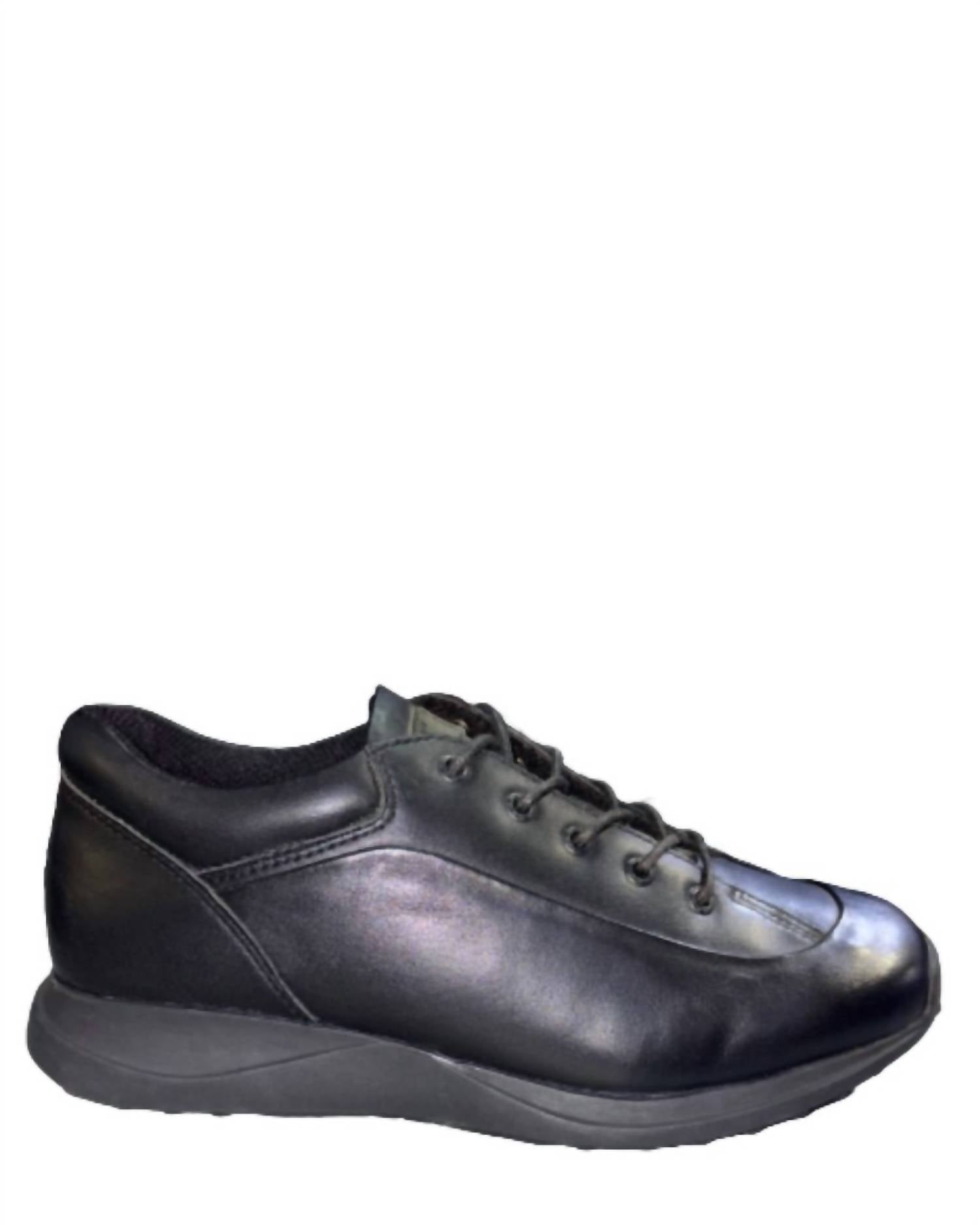 Gbx - Men's Leather Lace-Up Comfort Sneakers