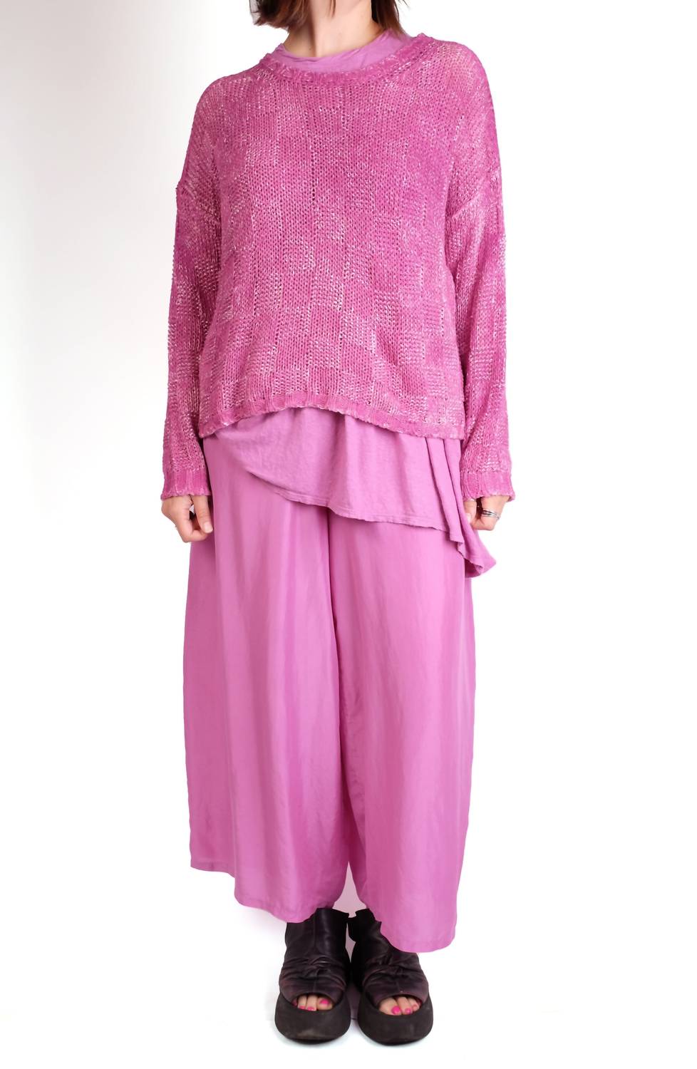 Fissore Cashmere - Silk Knit Crewneck Sweater