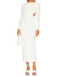 The Line By K - Pascal Long Sleeve Maxi Dress