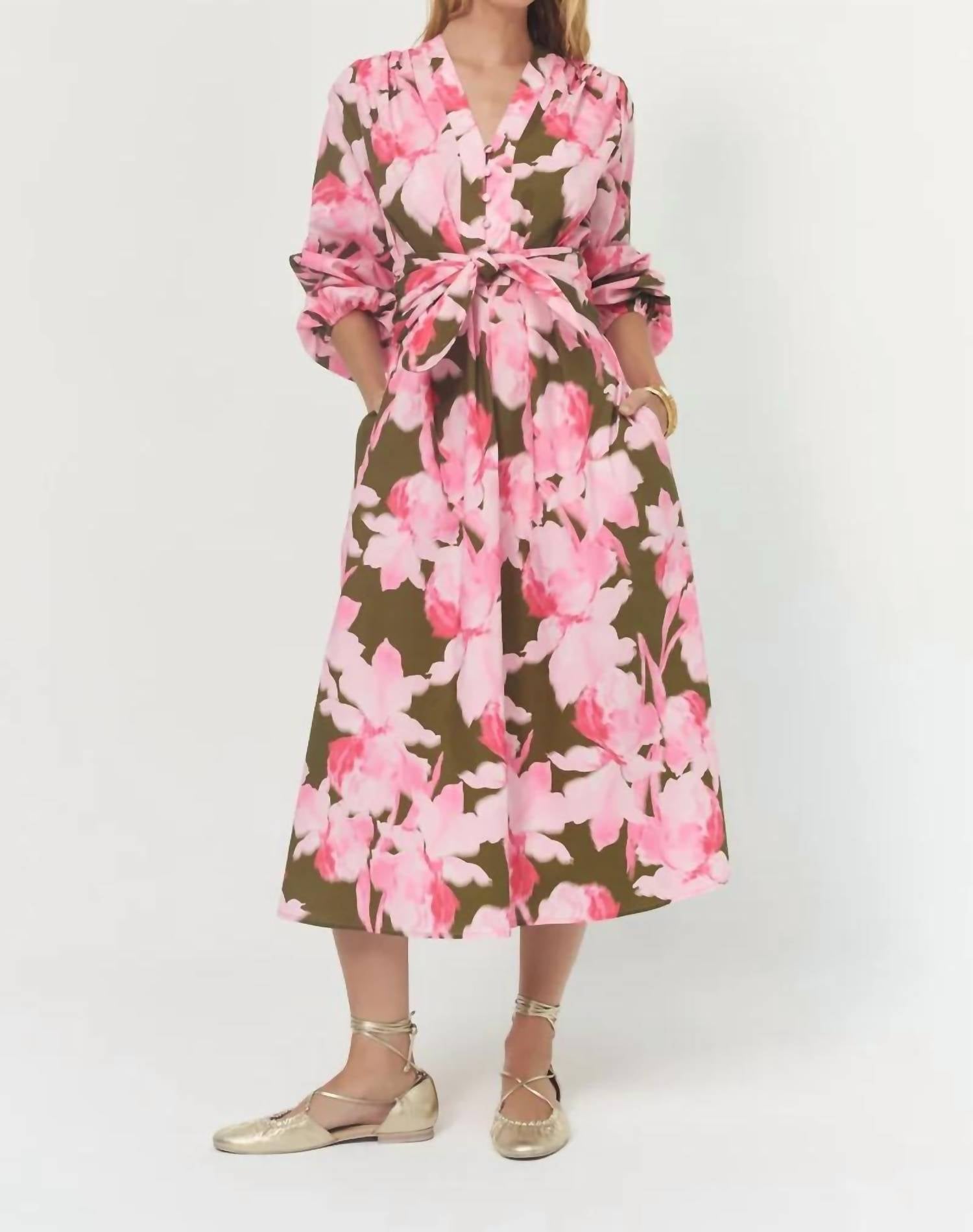 Hutch - Braddock Long Sleeve Midi Dress