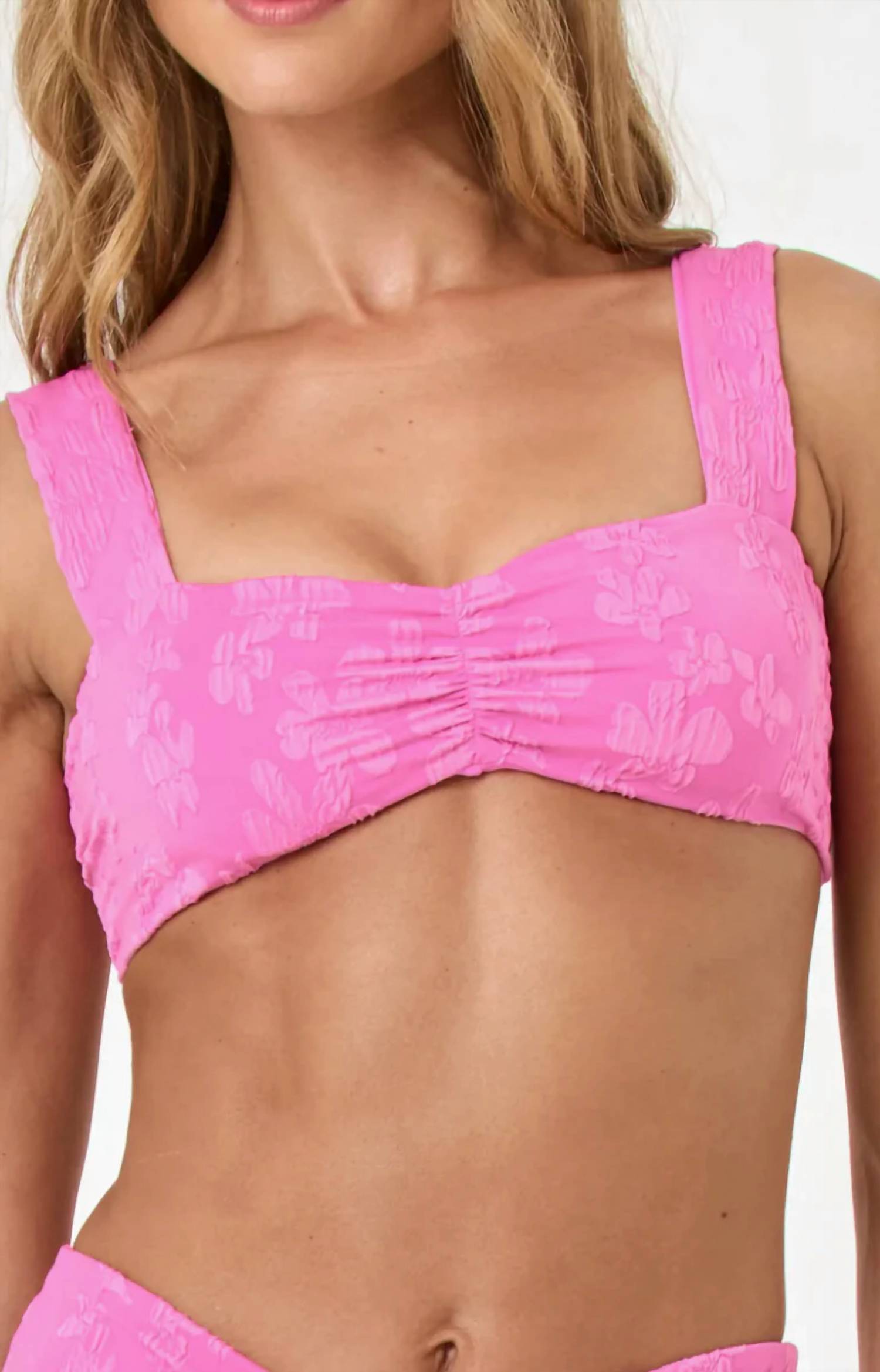 L*Space - Marlee Shirred Bikini Top