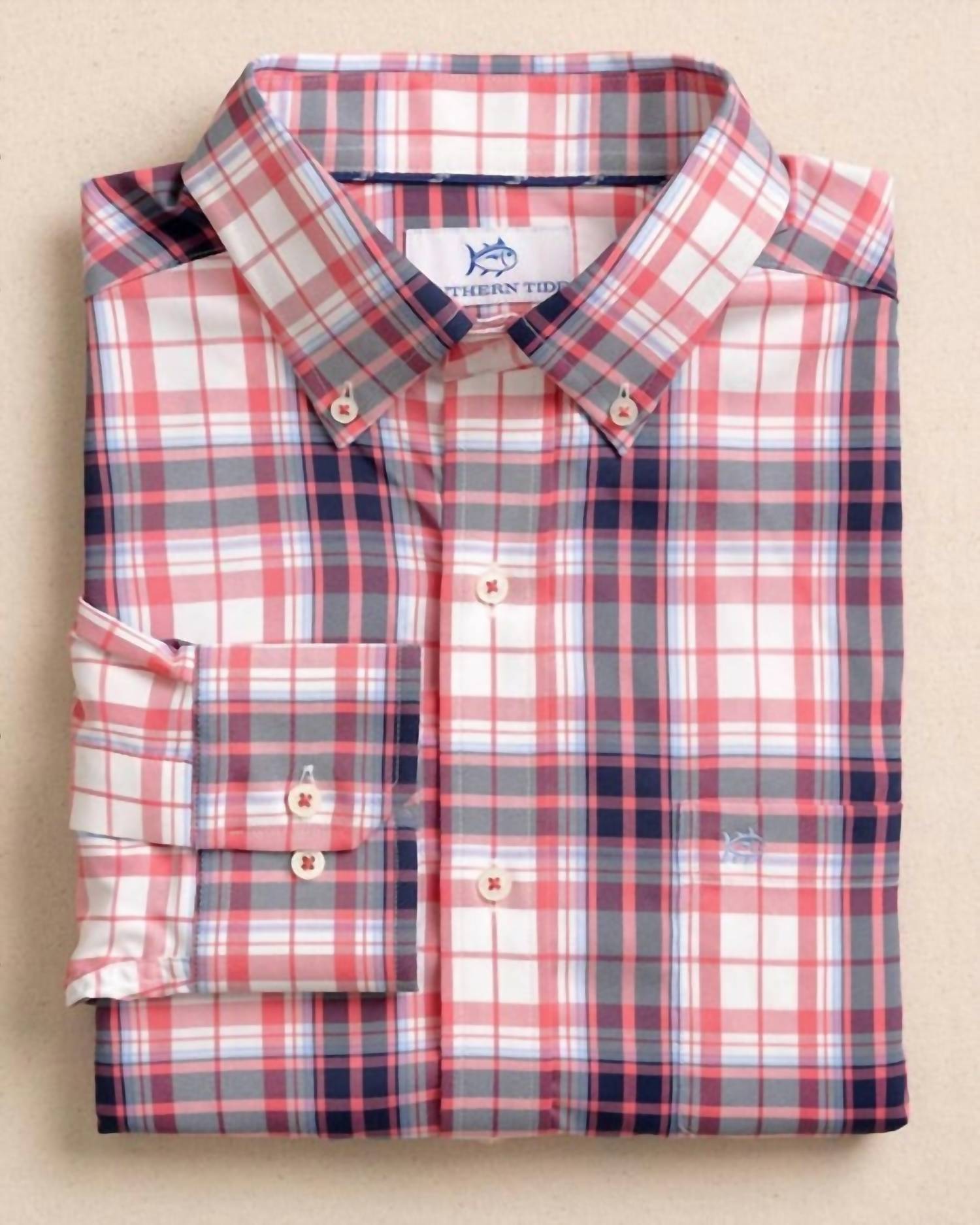 Southern Tide - Willowbrook Plaid Intercoastal Sport Shirt
