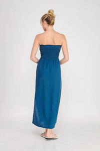 Allie Rose - Linen Smocked Dress