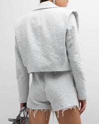 Iro Paris - Oceana Cropped Open Front Jacket
