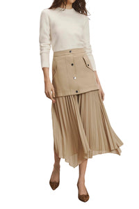 Veronica Beard - Patricka Handkerchief Hem Midi Skirt