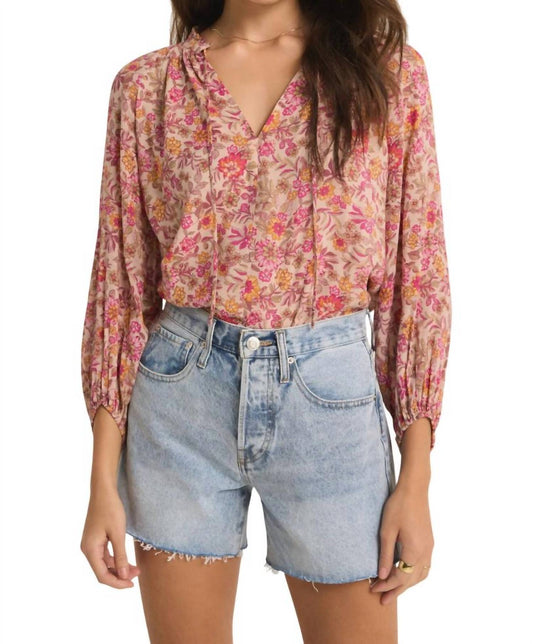 Z Supply - Carine Lima Floral Top