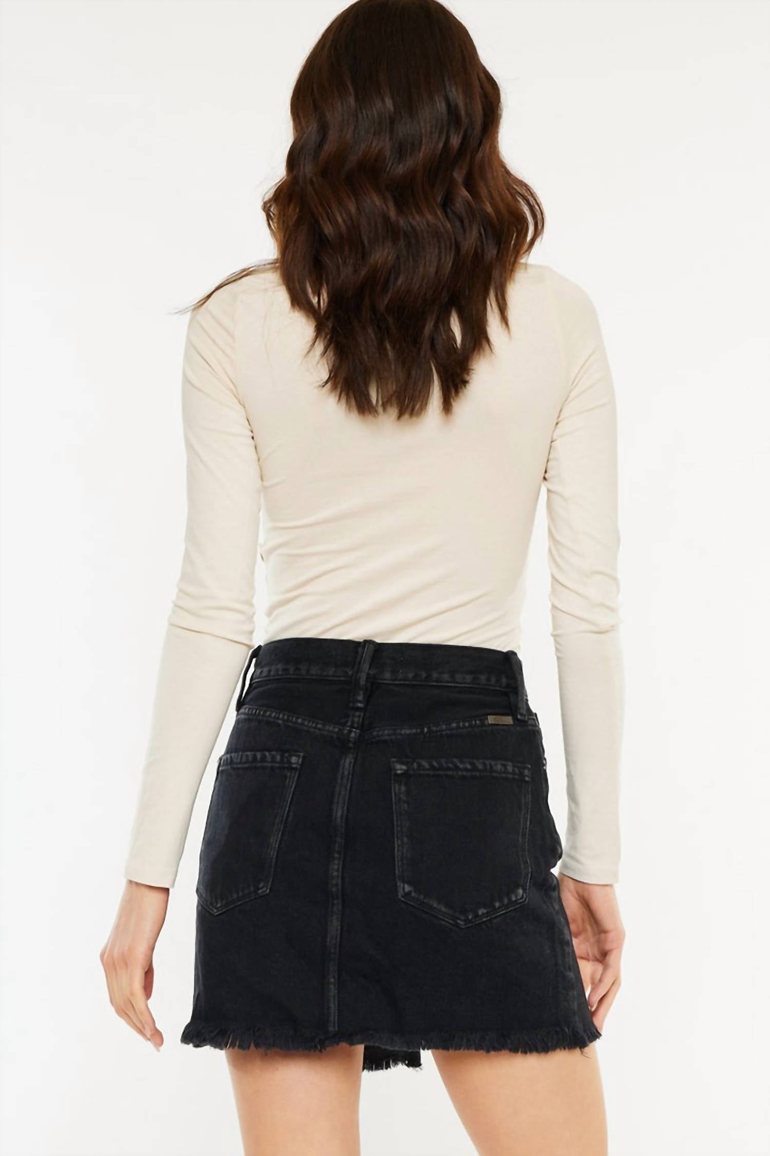 Kancan - Denim Mini Skirt