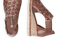 Remonte Women's Jerlyn Wedge Sandal in tan - women's sandal - view 4