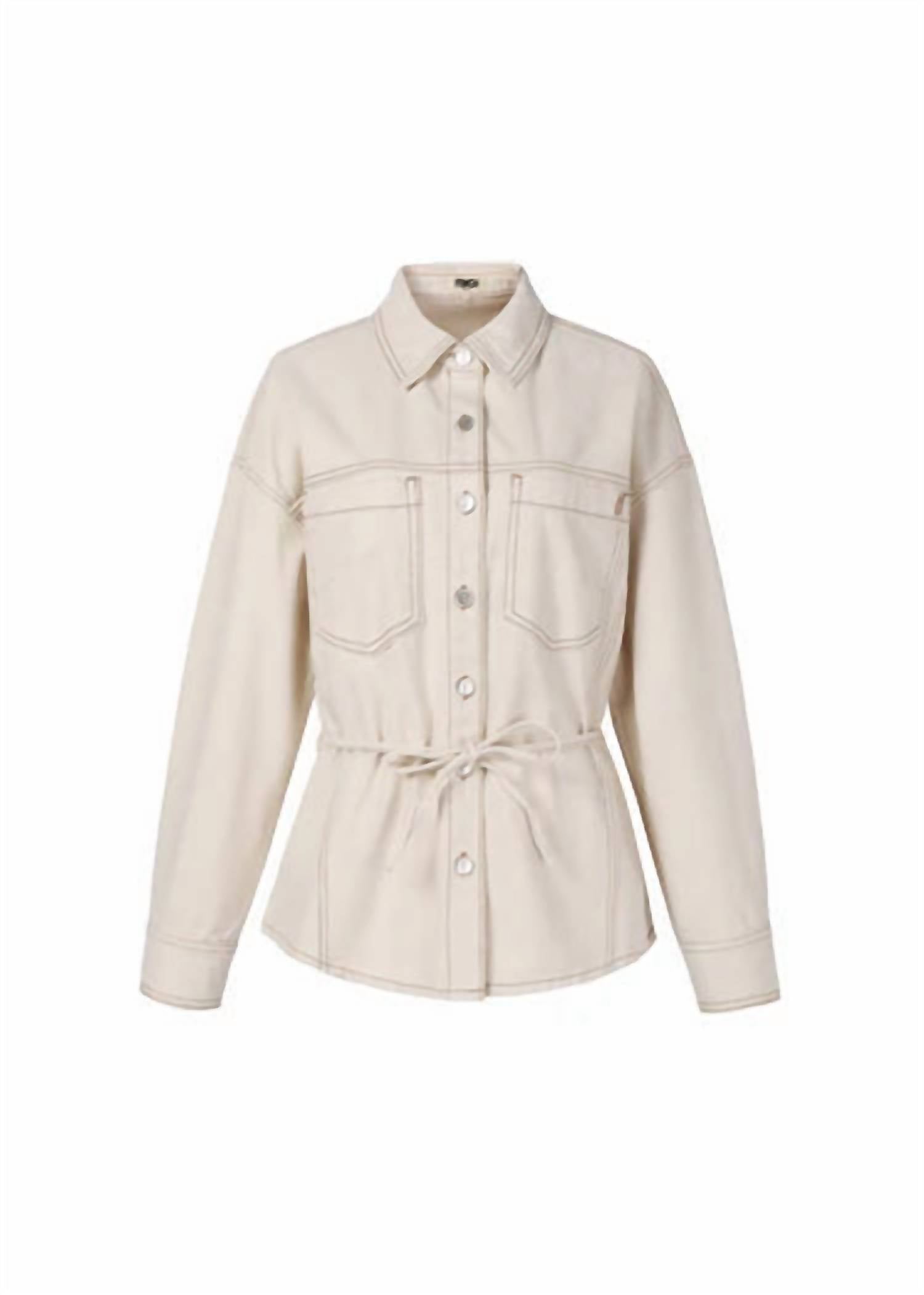 Frnch - Duras Denim Tie Top