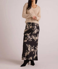 Bella Dahl - Bias Maxi Skirt With Tie