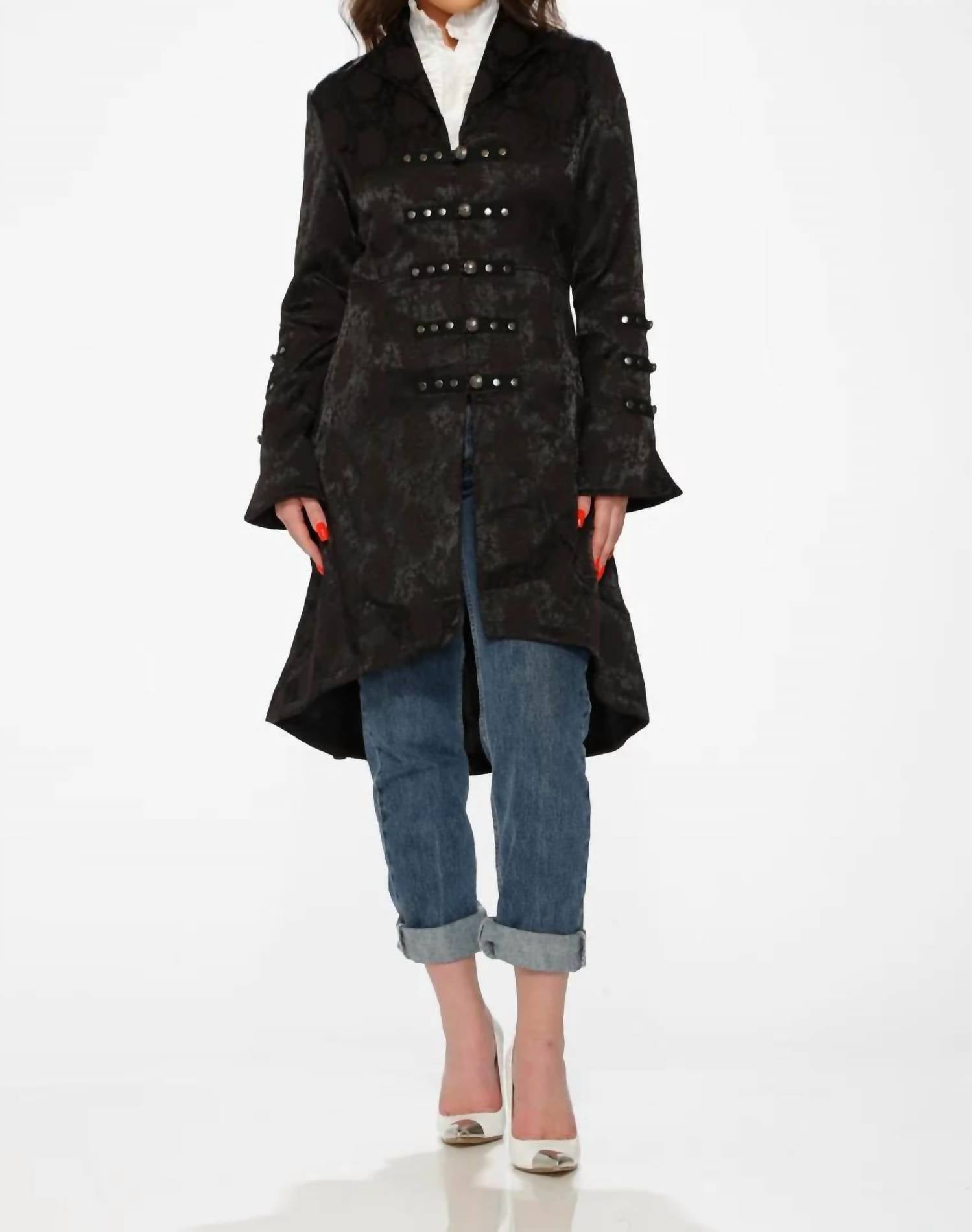 Orchid Bloom - Brocade Hilo Coat