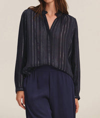 Velvet By Graham & Spencer - Cynthia Long Sleeve Boho Top
