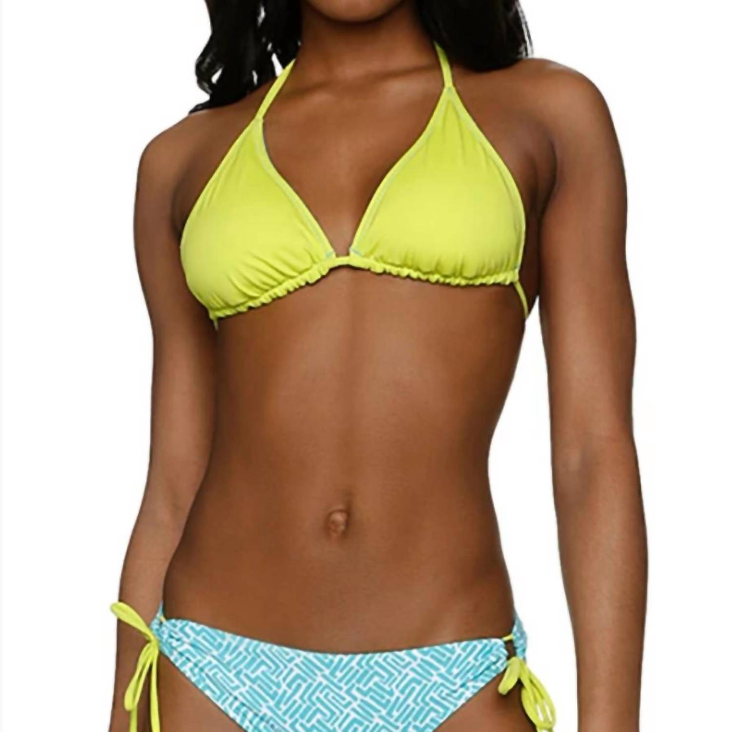 Helen Jon - Women's Reversible String Bikini Top