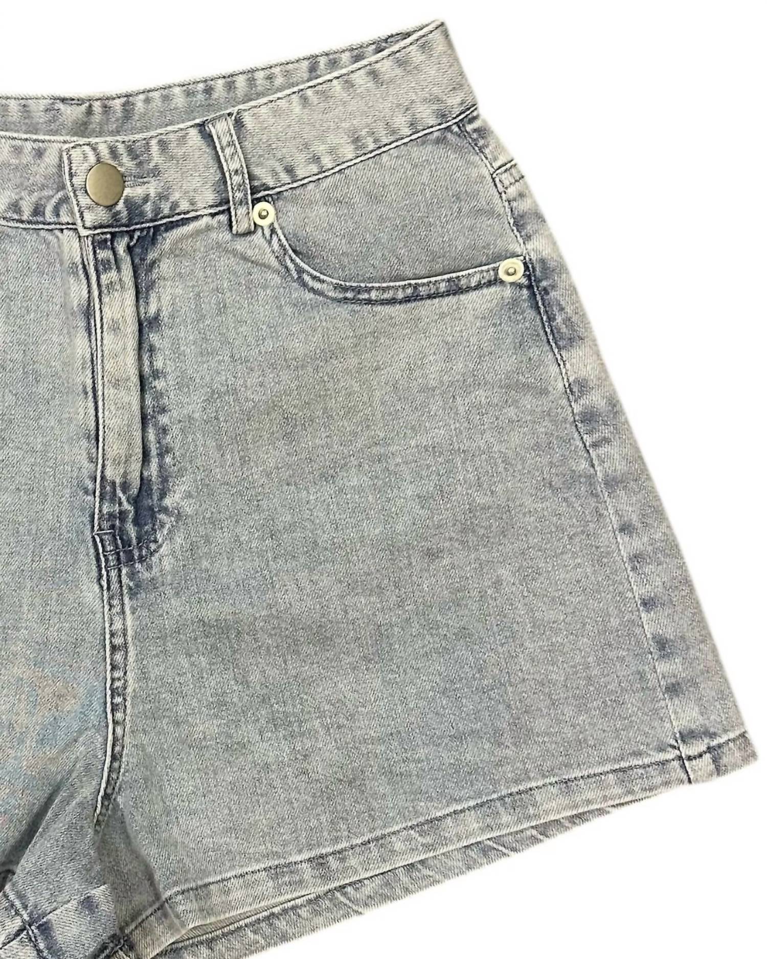 Sadie & Sage - Good Luck Stretch Denim Shorts