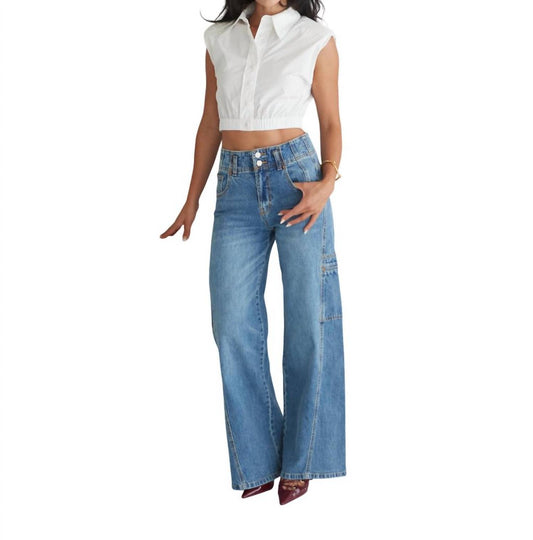 Habitual - Cargo Extra Wide Leg Jean