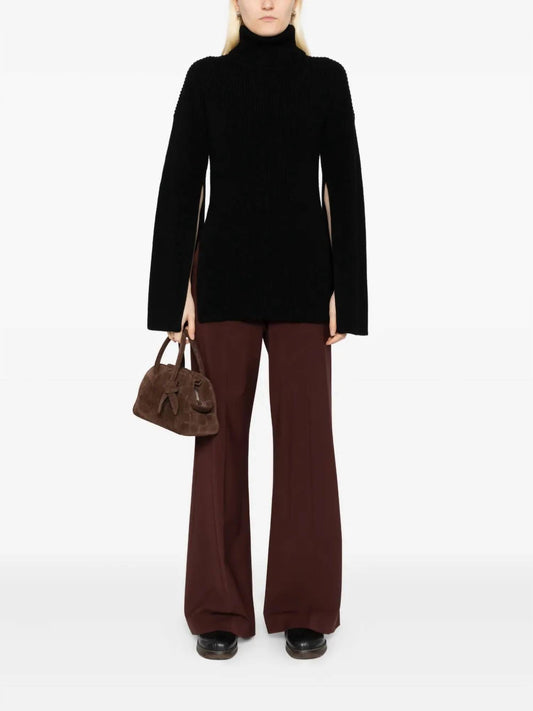 Toteme - Slit Sleeve Knit Sweater