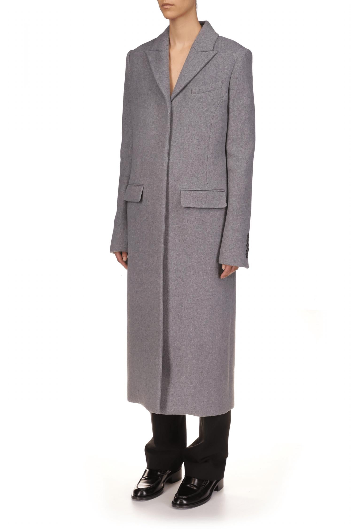 Marina Moscone - Wool Melangé Car Coat