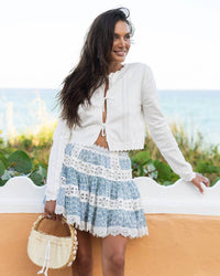 Olivaceous - Waters Mini Skirt