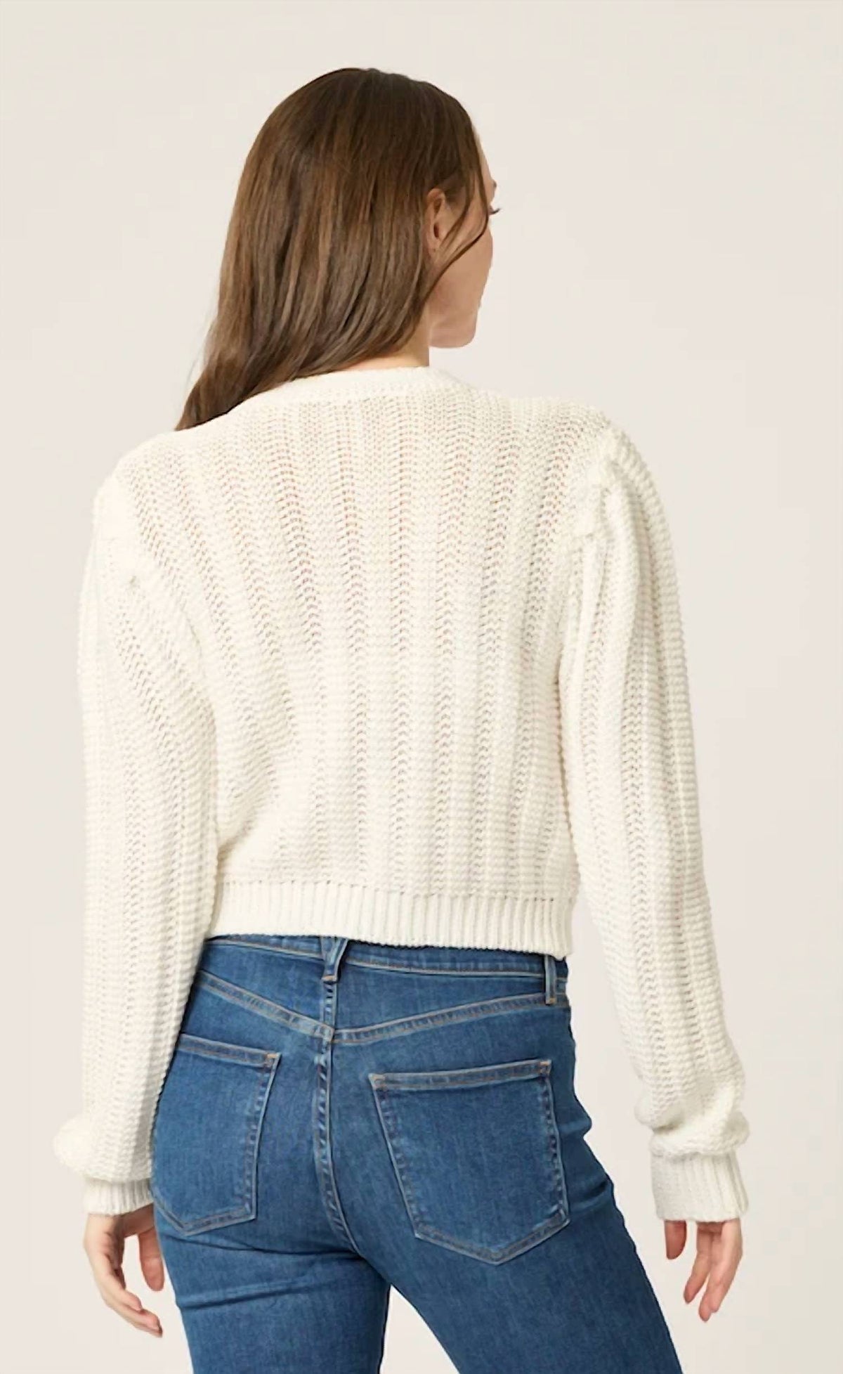 Btb Los Angeles - Jade Crewneck Cardigan