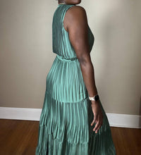 Current Air - Bethany Pleated Tiered Dress