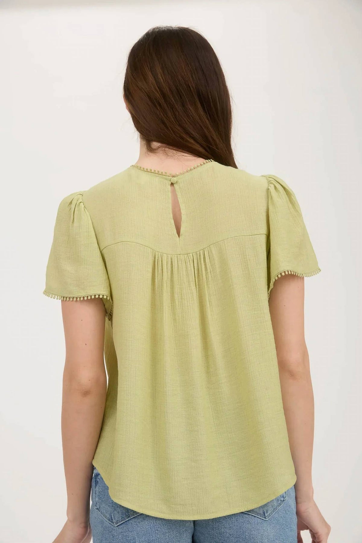 Blu Pepper - The Saffron Lace Top
