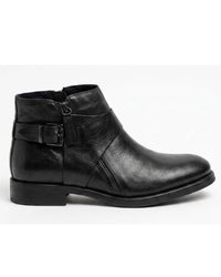 ETHEM Women's Gendarme Ankle Boots in black - women's shoe