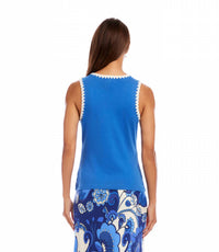 Karen Kane - Edge Stitch Contrast Tank