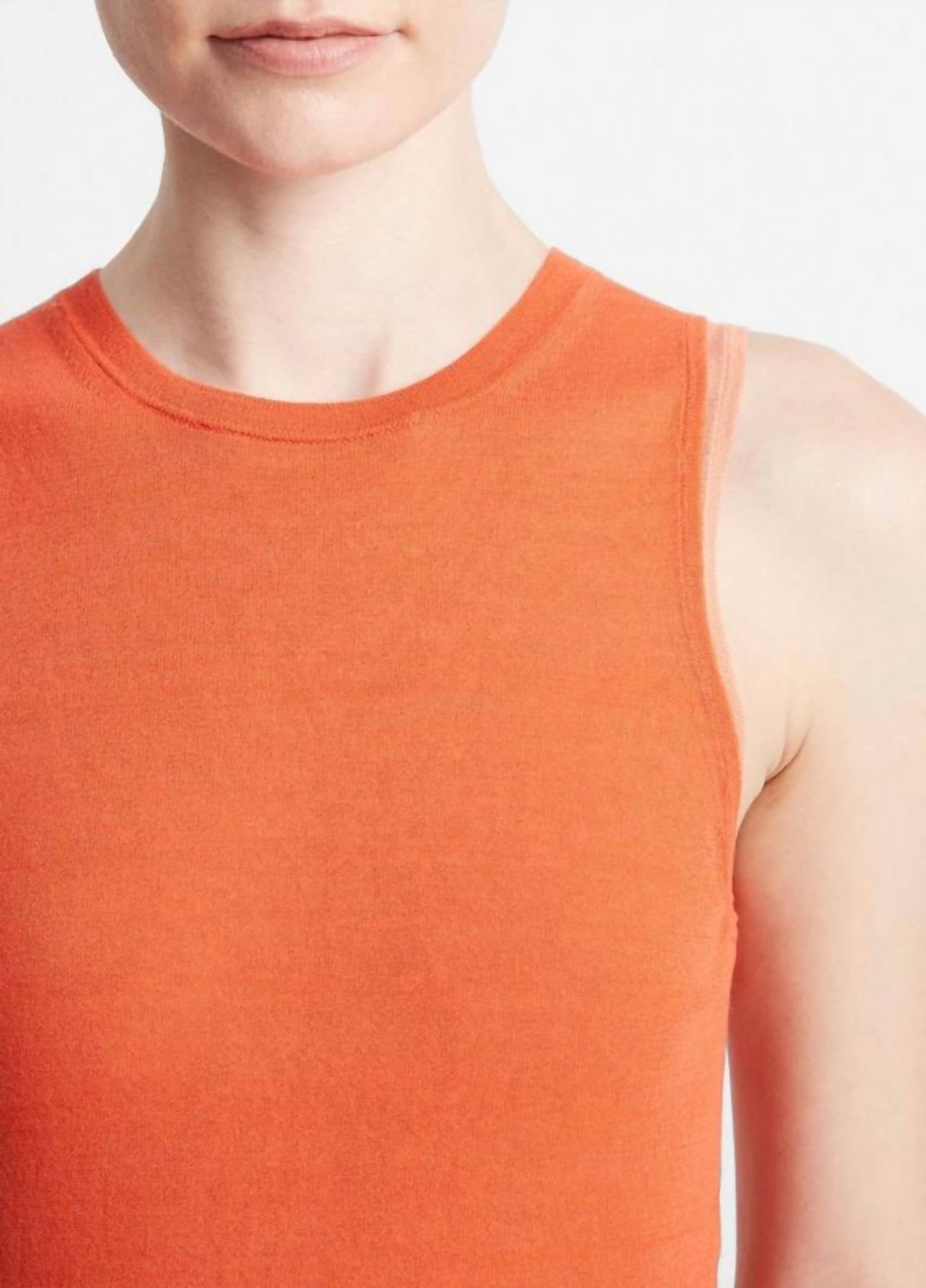 Vince - Double Layer Shell Tank Top