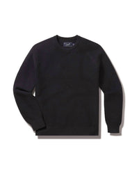 Grayers Men's Ernest Cotton Cashmere Crew Sweater in charcoal - women's sweater