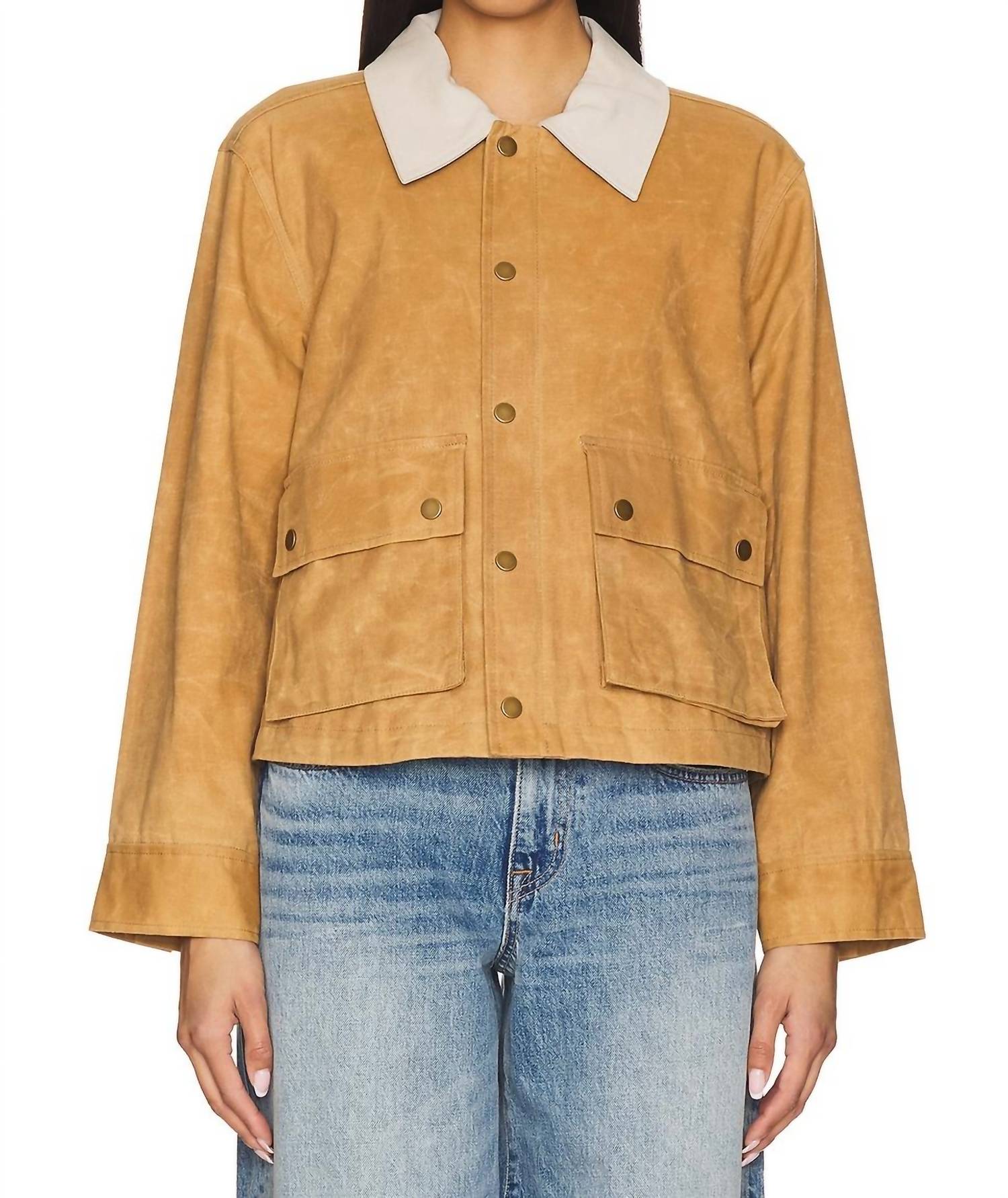 The Great. - Waxy Swing Jacket