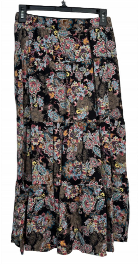 Aqua - Tiered Midi Skirt