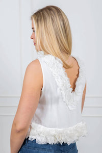 Bytimo - Organza Frilly Top